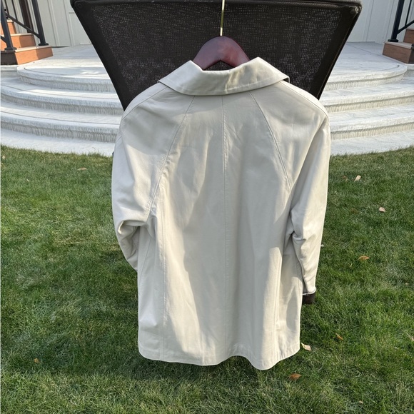 NWT Vintage Italian Leather Trench Coat - Picture 8 of 16